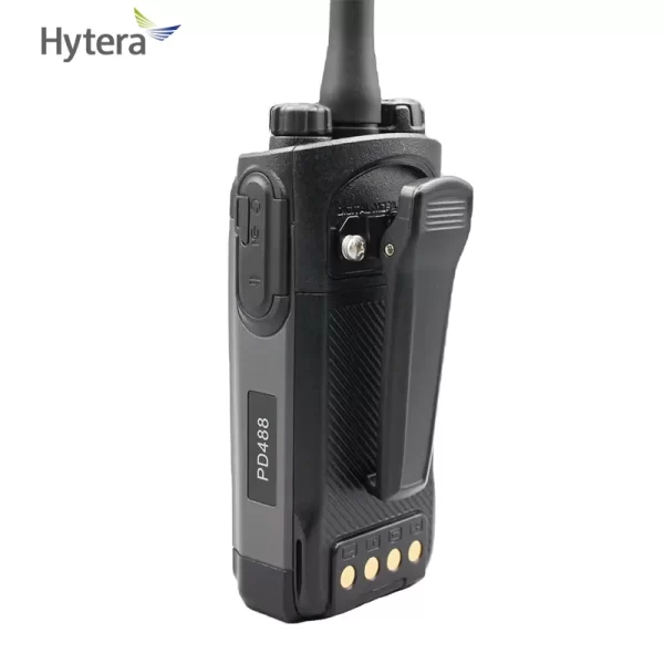 2PCS HYTERA DMR Handheld Radio PD488 / PD480 / PD482 / PD485 / PD486   Pseudo Trunk Digital Two-way Radio Full-Keypad Long Range Digital Walkie Talkie Critical Message for SECURITY - Image 4