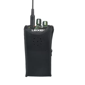 Portable Radio Leather Walkie Talkie Leather case Artificial Carry Pouch with Adjustable Strap for LEIXEN VV-25 NOTE 25W Ham Radiocase Artificial Carry Holster Bag Pouch with Adjustable Strap for LEIXEN VV-25 NOTE 25W Ham Radio