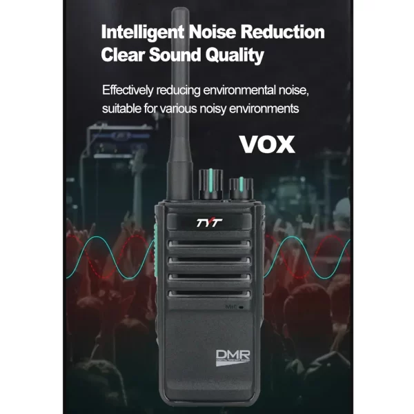 TYT MD-795 DMR Digital Radio UHF 400-470MHz with Voice Encryption 4W/1W Power Portable Two way Radio - Image 3