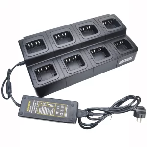 8 units Multi-Way Charger for Motorola XiR P8268 P8260 DP4800 DP3601 DP3400 DGP4150 P8608 P6600 Series Walkie Talkie PMNN4409
