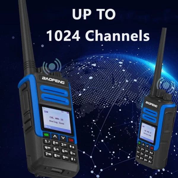 Baofeng DR-1802U DMR Walkie Talkie Advanced AES256 Encryption 2200mah 1024 Channel UHF 400-470MHZ Long Range Walkie Talkie - Image 5