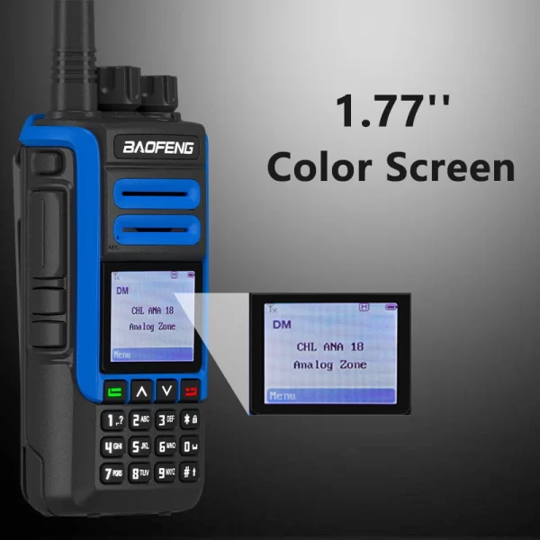 Baofeng DR-1802U DMR Walkie Talkie Advanced AES256 Encryption 2200mah 1024 Channel UHF 400-470MHZ Long Range Walkie Talkie - Image 4