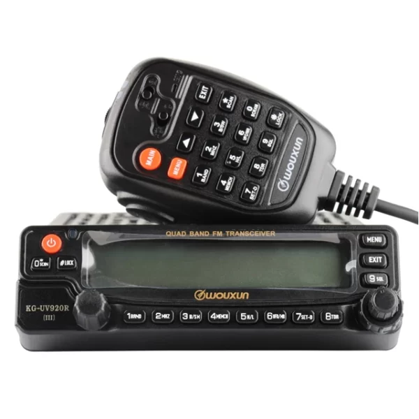 WOUXUN KG-UV920R(III) Quad Band VHF UHF Vehicle Radio