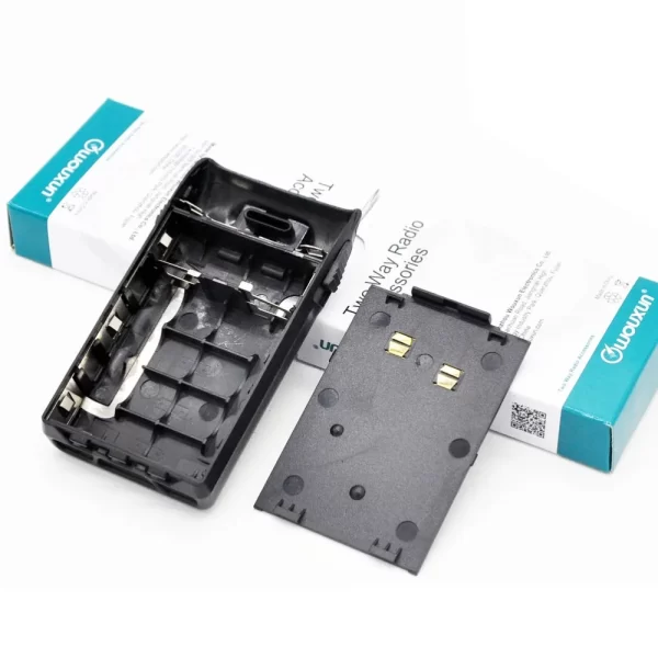 WOUXUN Battery Shell Case & Belt Clip for KG-UVD1P KG-UV6D KG-UV5D KG-UV3D KG-669 699E KG-703 KG-810 HAM Radio Accessory - Image 2