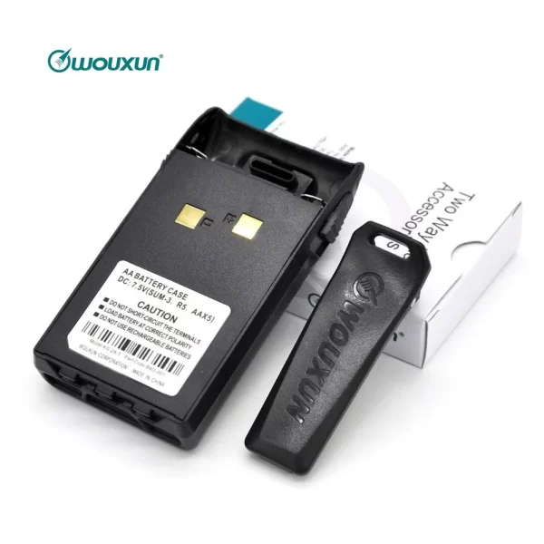 WOUXUN Battery Shell Case & Belt Clip for KG-UVD1P KG-UV6D KG-UV5D KG-UV3D KG-669 699E KG-703 KG-810 HAM Radio Accessory - Image 3