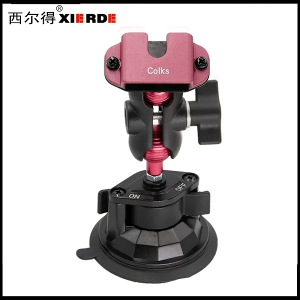 Colks walkie talkie hand microphone bracket, car windshield center console, mobile phone/walkie talkie/microphone fixed bracket - Image 3