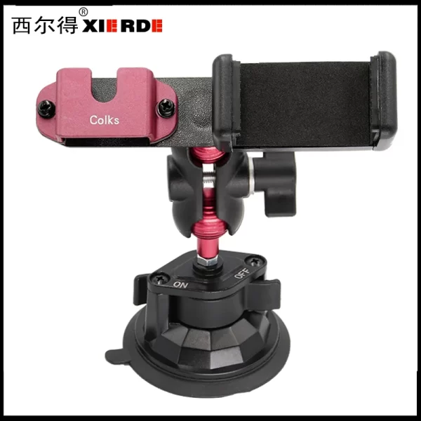 Colks walkie talkie hand microphone bracket, car windshield center console, mobile phone/walkie talkie/microphone fixed bracket - Image 5