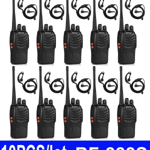 10pcs/Lot Baofeng BF-888S Wholesale with earpiece bf888s Analogue Radio