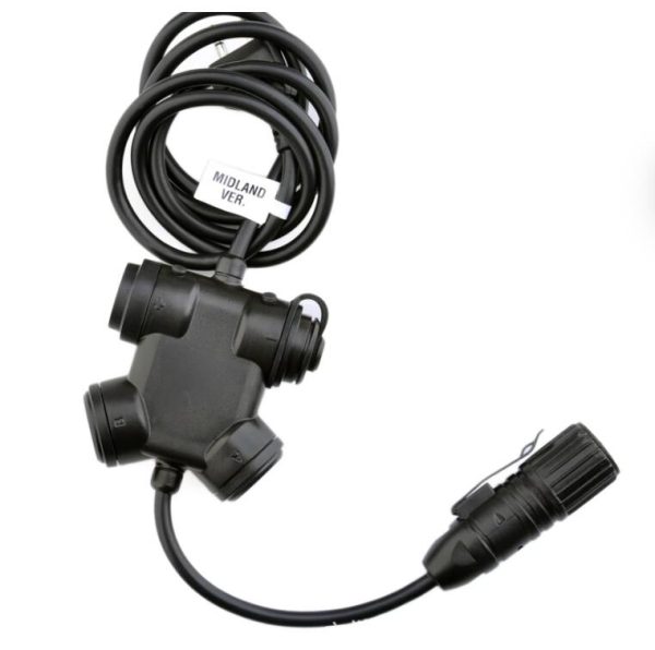 U94 Double PTT Key Cable Plug Adapter for Kenwood Yaesu Motorola ICOM HAM Two Way Radio Tactical Earpiece Headphone     Portable Tactics Headphone Connector   Features: 1.Applicable to the full Z series range of tactics headset. 2.Lightweight and compact size, easy to carry and use. 3.Strong back clip provides a secure attachment. 4.Metal Clip on the back for carrying on vest/strap. 5.Easy to install and simply operation. 6.Suitable for vertex standard vx-231 VX150 vx-160 vx-168 vx-180 vx-210 walkie talkie and telephone press the call button.  Specifications: Material: ABS Color: black Size: Approx. 7×5.5x4cm/2.8×2.2×1.6in  Element U94 PTT Military Headset adaptor  Description: Brand New U94 Style PTT (Push to Talk) Made of premium material with fine workmanship. Small size and lightweight, portable to carry. Steel Slip for Attach to Cloth, Webbing, Vest, etc Straight Cable Military Grade Connector PTT Only, Please Purchase Headset in Our Store Separately. Only compatible with Element / Z-Tactical Headset)  for K type:  for Kenwood TK3100 TK-3101 TK-3102 TK-3107 TK-3130 TK3131 TK3160 TK3170 TK3170K TK3173 TK-3200 TK-3200L TK-3200LP TK-3202 TK-3202K TK-3202L TK-3230... for BAOFENG UV5R series,UV-82 UV8D BF-999 BF-888 BF-777 BF-666S BF-777S BF-888S GT-3 GT-5.. for HYT TC286 TC386 TC2685 TC3865 TC6685 TC278 TC378 TC388 TC2100 TC2088... for WOUXUN KG-UVD1P KG-UV6D KG-669 KG-669Plus for PUXING PX-777 PX-666 PX-3288 PX-888K for QUSHENGAN TG-UV2 for TYT TH-UVF1 TH-UV3R TH-UVF9 TH-F8 for Linton LT-2288 LT-3288 LT-6288 LT-5288 LT-3188 LT-2188 LT-3260 LT-2268 LT-3268 LT-618 If your walkie-talkie is not included, please contact us to recommend the appropriate model for you.   for M2 type  CP: CP88 CP040 CP100 CP110 CP125 CP150 CP200 CP250 CP300 GP: GP2000 GP2100 GP300 GP308 GP68 GP88 GP88S SP: SP10 SP21 SP50+ SP50 CT: CT150 CT250 CT450 CT450LS XTN: XTN446 XTN500 XTN600 XV: XV1100 XV2100 XV2600 XV4100 XU: XU1100 XU2100 XU2600 XU4100 AX: AXV5100 AXU4100 CLS: CLS1110 CLS1410 CLS1413 CLS1450 CLS1450C CLS1450CB VL50 SV SU: SV10 SV11 SV11D SV21 SV12 SV22 SV22C SU210 SU22 SU22C MU: MU11 MU11C MU11CV MU12 MU12C MU12CV MU21C MU21CV MU22CVS MU24CV MU24CVS MU24CVST MV: MV11 MV11C MV11CV MV12 MV12CV MV21C MV21CV MV22 MV22CV MV24CVS PRO: PRO1150 PRO2150 PRO3150 P: P040 P080 P1225 P1225LS DTR: DTR410 DTR550 DTR610 DTR650 Other: EP450, AU1200, AV1200  for M1 type:  TKLR: T3 T4 T5 T6 T7 T8 T9 T60 T80 T6200 T6210 T6212 T6220 T6222 T6250 T6300 T6310 T6312 T6320 T6322 T6400 T6412 T6500 T6510 T6530 T6550 T6512 T6600 T6700 T6800 T6900 T7000 T7200 T7300 T7100 T7150 T7200 T7400 T7450 T7500 T7600 T7700 T7800 T8000 T8500 T8550 T9000 T9500 T9550 T9650 T9680...   for yaesu:  for YAESU / Vertex for VX for VX-1R, VX-2R, VX-3R, VX-5R VX-10, VX-14, VX-17 VX-110, VX-150, VX-130, VX-131, VX-132, VX-160,VX-168, VX-180, VX-210, VX-210A, VX-210, VX-210A, VX-300, VX-400, VX-410 VX-420, VX-351, VX-354, VX-410, VX-420, VX-427 for FT for FT-50, FT-60, FT-10R, FT-40R, FT-50R,FT-51R, FT-60R for VXF for VFX-1 VFX-2 VFX-20 for SIMOCO for TSP-2100 TSP-2400 for AIRTECH  for ATS/AT-series/AH-203N/ATS-105     ICOM Type:  ADI : AT201 , PR640; Alan : 441, 443, 446, 451, 456, 456R;  Albrecht Sporty ： Sporty Family, Sporty Pro 69, Sporty Fun, Froggy, Tectalk Contact, Techtalk Action, Tectalk Office, Multicom Pro  Cobra  FRS90, FRS100, FRS105, FRS110, FRS115, FRS120, FRS130, FRS220, FRS225, FRS235, FRS250, FRS300, FRS305MA, FRS307, FRS310WX, FRS315WX, PR330, PR500, PR880, PR900, PR945, PR950DX, PR955DX, PR1000, PR1050WX, PR1100WX, PR2000, HH37ST, HH38WXST, HH45WX, HH45WXST, MT-500, MT-700, MT-900; DNT ProfiTek-77, XP-8, XLP-77, DRS 1000, DRS 2000;  GME Electrophone  TX6000, TX6200, TX7000;  Icom  IC-F3, IC-F3S, IC-F4, IC-F4S, IC-F4SR, IC-F4TR, IC-F10, IC-F20, IC-H2, IC-H6, IC-J12, IC-M5, IC-T2A/T2H, IC-T7A/T7H, IC-T22A, IC-T81A, IC-T90A, IC-U12, IC-U16, IC-V8, IC-W32A, IC-4088A  KPO  MT-2000L, MT-4000L, PB-1000R  Maxon  SL25, SL55, SL70, SP14, SP100, SP120, SP130, SP140, SP210, 500 series, 5000 series  Maycom ：MH446  Midland ：75-501, 75-510, 75-785, 75-786, 75-810, 75-820, 75-822;  Motorola  Talkabout Basic, Plus, T200, T250, Distance, Distance DPS, Sport 10X; Panasonic KX-TR320;  Reer  5000, 5001, 5003, 5004;  Ritron Patriot Series  RTX, SST, Jobcom, JMX, MBX, JMX-102, JMX-141, JMX-144, JMX-146, JMX-152, JMX-441, JMX-444, JMX-446, JMX-452  Stabo  FlyTalk, FreeTalk, FreeTalk 2, FreeTalk UHF, XP-400, XP-500  Standard  HX24, HX32, HX482, HX581, HX583  Uniden  040, 042, 044, 052  Vertex  VX200, VX500, VX510, VX520UD     Midland Type: G5, G6, G7, G8, G9, G10, G12, M24, M48, M99, 445 Sport, 445 BT, ALAN 421, 441, 443, 451, 456R MIDLAND Ocean and MIDLAND Atlantic / Alan 42, Midland 75-501, 75-510, 75-785, 75-786, 75-810, 75-820, 72-822, 445BT, 70-440BP, 75-501, 75-785, 75-810, 80-125, 80-150, 80-400, 80-425, Alan 39, Alan 507, Alan 607, Alan 643, Alan 654, Alan 95 Plus, Atlantic-i, CT-22, G12, Nautico 1, Nautico 3, Ocean, Pacific, SP-410, SP-420, SP-430, SP-440 GXT Series XT18, XT20, GXT255, GXT250, GXT400, GXT444, GXT450, GXT500, GXT300, GXT325, GXT550, GXT555, GXT565, GXT600, GXT635, GXT650, GXT656, GXT661, GXT700, GXT710, GXT735, GXT750, GXT771, GXT756, GXT757, GXT800, GXT808, GXT850, GXT881, GXT720, GXT775, GXT900, GXT1000, GXT1050, GXT950, GXT740, GXT785, GXT760, GXT795 LXT Series LXT80, LXT110, LXT112, LXT114, LXT210, LXT216, LXT276, LXT310, LXT300, LXT303, LXT305, LXT315, LXT318, LXT319, LXT320, LXT322, LXT323, LXT324, LXT326, LXT328, LXT330, LXT335, LXT340, LXT345, LXT350, LXT360, LXT365, LXT376, LXT380, LXT385, LXT410, LXT420, LXT435, LXT440, LXT460, LXT480, LXT490 Other models XT511, XT511MO, G-225, G-226, G-227, G-300, G-300M, MIDLAND G7, MIDLAND G12, MIDLAND NAUTICO ALAN - MIDLAND G8  3.5mm Jack: for some Smart phone, like HUAWEI,XIAOMI, SUMSUNG etc  Packing List: 1x Double PTT Key Cable