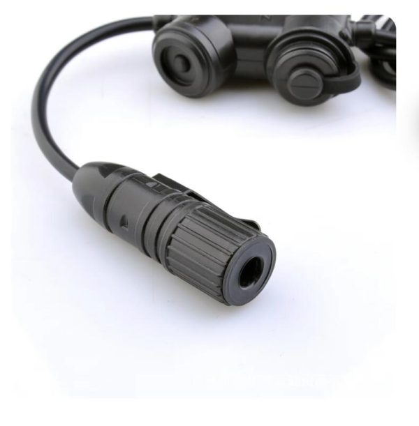 U94 Double PTT Key Cable Plug Adapter for Kenwood Yaesu Motorola ICOM HAM Two Way Radio Tactical Earpiece Headphone     Portable Tactics Headphone Connector   Features: 1.Applicable to the full Z series range of tactics headset. 2.Lightweight and compact size, easy to carry and use. 3.Strong back clip provides a secure attachment. 4.Metal Clip on the back for carrying on vest/strap. 5.Easy to install and simply operation. 6.Suitable for vertex standard vx-231 VX150 vx-160 vx-168 vx-180 vx-210 walkie talkie and telephone press the call button.  Specifications: Material: ABS Color: black Size: Approx. 7×5.5x4cm/2.8×2.2×1.6in  Element U94 PTT Military Headset adaptor  Description: Brand New U94 Style PTT (Push to Talk) Made of premium material with fine workmanship. Small size and lightweight, portable to carry. Steel Slip for Attach to Cloth, Webbing, Vest, etc Straight Cable Military Grade Connector PTT Only, Please Purchase Headset in Our Store Separately. Only compatible with Element / Z-Tactical Headset)  for K type:  for Kenwood TK3100 TK-3101 TK-3102 TK-3107 TK-3130 TK3131 TK3160 TK3170 TK3170K TK3173 TK-3200 TK-3200L TK-3200LP TK-3202 TK-3202K TK-3202L TK-3230... for BAOFENG UV5R series,UV-82 UV8D BF-999 BF-888 BF-777 BF-666S BF-777S BF-888S GT-3 GT-5.. for HYT TC286 TC386 TC2685 TC3865 TC6685 TC278 TC378 TC388 TC2100 TC2088... for WOUXUN KG-UVD1P KG-UV6D KG-669 KG-669Plus for PUXING PX-777 PX-666 PX-3288 PX-888K for QUSHENGAN TG-UV2 for TYT TH-UVF1 TH-UV3R TH-UVF9 TH-F8 for Linton LT-2288 LT-3288 LT-6288 LT-5288 LT-3188 LT-2188 LT-3260 LT-2268 LT-3268 LT-618 If your walkie-talkie is not included, please contact us to recommend the appropriate model for you.   for M2 type  CP: CP88 CP040 CP100 CP110 CP125 CP150 CP200 CP250 CP300 GP: GP2000 GP2100 GP300 GP308 GP68 GP88 GP88S SP: SP10 SP21 SP50+ SP50 CT: CT150 CT250 CT450 CT450LS XTN: XTN446 XTN500 XTN600 XV: XV1100 XV2100 XV2600 XV4100 XU: XU1100 XU2100 XU2600 XU4100 AX: AXV5100 AXU4100 CLS: CLS1110 CLS1410 CLS1413 CLS1450 CLS1450C CLS1450CB VL50 SV SU: SV10 SV11 SV11D SV21 SV12 SV22 SV22C SU210 SU22 SU22C MU: MU11 MU11C MU11CV MU12 MU12C MU12CV MU21C MU21CV MU22CVS MU24CV MU24CVS MU24CVST MV: MV11 MV11C MV11CV MV12 MV12CV MV21C MV21CV MV22 MV22CV MV24CVS PRO: PRO1150 PRO2150 PRO3150 P: P040 P080 P1225 P1225LS DTR: DTR410 DTR550 DTR610 DTR650 Other: EP450, AU1200, AV1200  for M1 type:  TKLR: T3 T4 T5 T6 T7 T8 T9 T60 T80 T6200 T6210 T6212 T6220 T6222 T6250 T6300 T6310 T6312 T6320 T6322 T6400 T6412 T6500 T6510 T6530 T6550 T6512 T6600 T6700 T6800 T6900 T7000 T7200 T7300 T7100 T7150 T7200 T7400 T7450 T7500 T7600 T7700 T7800 T8000 T8500 T8550 T9000 T9500 T9550 T9650 T9680...   for yaesu:  for YAESU / Vertex for VX for VX-1R, VX-2R, VX-3R, VX-5R VX-10, VX-14, VX-17 VX-110, VX-150, VX-130, VX-131, VX-132, VX-160,VX-168, VX-180, VX-210, VX-210A, VX-210, VX-210A, VX-300, VX-400, VX-410 VX-420, VX-351, VX-354, VX-410, VX-420, VX-427 for FT for FT-50, FT-60, FT-10R, FT-40R, FT-50R,FT-51R, FT-60R for VXF for VFX-1 VFX-2 VFX-20 for SIMOCO for TSP-2100 TSP-2400 for AIRTECH  for ATS/AT-series/AH-203N/ATS-105     ICOM Type:  ADI : AT201 , PR640; Alan : 441, 443, 446, 451, 456, 456R;  Albrecht Sporty ： Sporty Family, Sporty Pro 69, Sporty Fun, Froggy, Tectalk Contact, Techtalk Action, Tectalk Office, Multicom Pro  Cobra  FRS90, FRS100, FRS105, FRS110, FRS115, FRS120, FRS130, FRS220, FRS225, FRS235, FRS250, FRS300, FRS305MA, FRS307, FRS310WX, FRS315WX, PR330, PR500, PR880, PR900, PR945, PR950DX, PR955DX, PR1000, PR1050WX, PR1100WX, PR2000, HH37ST, HH38WXST, HH45WX, HH45WXST, MT-500, MT-700, MT-900; DNT ProfiTek-77, XP-8, XLP-77, DRS 1000, DRS 2000;  GME Electrophone  TX6000, TX6200, TX7000;  Icom  IC-F3, IC-F3S, IC-F4, IC-F4S, IC-F4SR, IC-F4TR, IC-F10, IC-F20, IC-H2, IC-H6, IC-J12, IC-M5, IC-T2A/T2H, IC-T7A/T7H, IC-T22A, IC-T81A, IC-T90A, IC-U12, IC-U16, IC-V8, IC-W32A, IC-4088A  KPO  MT-2000L, MT-4000L, PB-1000R  Maxon  SL25, SL55, SL70, SP14, SP100, SP120, SP130, SP140, SP210, 500 series, 5000 series  Maycom ：MH446  Midland ：75-501, 75-510, 75-785, 75-786, 75-810, 75-820, 75-822;  Motorola  Talkabout Basic, Plus, T200, T250, Distance, Distance DPS, Sport 10X; Panasonic KX-TR320;  Reer  5000, 5001, 5003, 5004;  Ritron Patriot Series  RTX, SST, Jobcom, JMX, MBX, JMX-102, JMX-141, JMX-144, JMX-146, JMX-152, JMX-441, JMX-444, JMX-446, JMX-452  Stabo  FlyTalk, FreeTalk, FreeTalk 2, FreeTalk UHF, XP-400, XP-500  Standard  HX24, HX32, HX482, HX581, HX583  Uniden  040, 042, 044, 052  Vertex  VX200, VX500, VX510, VX520UD     Midland Type: G5, G6, G7, G8, G9, G10, G12, M24, M48, M99, 445 Sport, 445 BT, ALAN 421, 441, 443, 451, 456R MIDLAND Ocean and MIDLAND Atlantic / Alan 42, Midland 75-501, 75-510, 75-785, 75-786, 75-810, 75-820, 72-822, 445BT, 70-440BP, 75-501, 75-785, 75-810, 80-125, 80-150, 80-400, 80-425, Alan 39, Alan 507, Alan 607, Alan 643, Alan 654, Alan 95 Plus, Atlantic-i, CT-22, G12, Nautico 1, Nautico 3, Ocean, Pacific, SP-410, SP-420, SP-430, SP-440 GXT Series XT18, XT20, GXT255, GXT250, GXT400, GXT444, GXT450, GXT500, GXT300, GXT325, GXT550, GXT555, GXT565, GXT600, GXT635, GXT650, GXT656, GXT661, GXT700, GXT710, GXT735, GXT750, GXT771, GXT756, GXT757, GXT800, GXT808, GXT850, GXT881, GXT720, GXT775, GXT900, GXT1000, GXT1050, GXT950, GXT740, GXT785, GXT760, GXT795 LXT Series LXT80, LXT110, LXT112, LXT114, LXT210, LXT216, LXT276, LXT310, LXT300, LXT303, LXT305, LXT315, LXT318, LXT319, LXT320, LXT322, LXT323, LXT324, LXT326, LXT328, LXT330, LXT335, LXT340, LXT345, LXT350, LXT360, LXT365, LXT376, LXT380, LXT385, LXT410, LXT420, LXT435, LXT440, LXT460, LXT480, LXT490 Other models XT511, XT511MO, G-225, G-226, G-227, G-300, G-300M, MIDLAND G7, MIDLAND G12, MIDLAND NAUTICO ALAN - MIDLAND G8  3.5mm Jack: for some Smart phone, like HUAWEI,XIAOMI, SUMSUNG etc  Packing List: 1x Double PTT Key Cable - Image 4