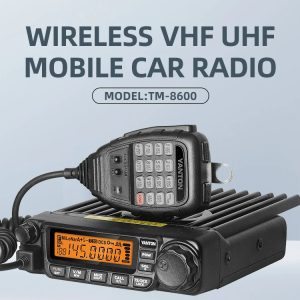 YANTON TM-8600 60W 400-480/136-174MHz Mobile Radio Scrambler Encryption Function Car Radio