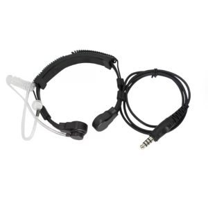 U94 PTT+7.1mm Tactical Telescopic Throat Controlled Walkie Talkie Headset For Motorola GP88S GP300 A8 12 Radio 2 Pin M Earphone