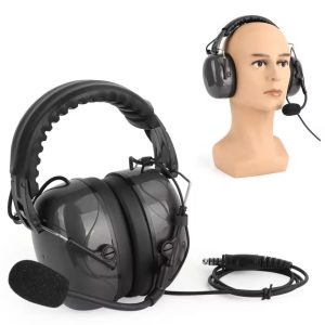 Artudatech-Aviation Headset with Noise Cancelling, Pilot Headset, 7.1mm Plug, Excellent Acoustic Design Earphone