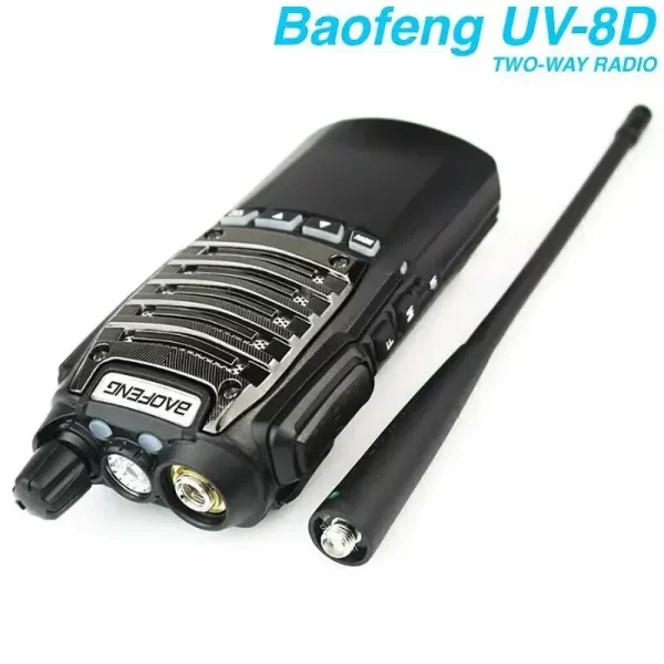 Baofeng UV-8D Dual PTT Key UHF 400-520Mhz Portable Transceiver Two Way Radio Walkie Talkie Interphone FM Radio with 2800mAh battery - Image 6