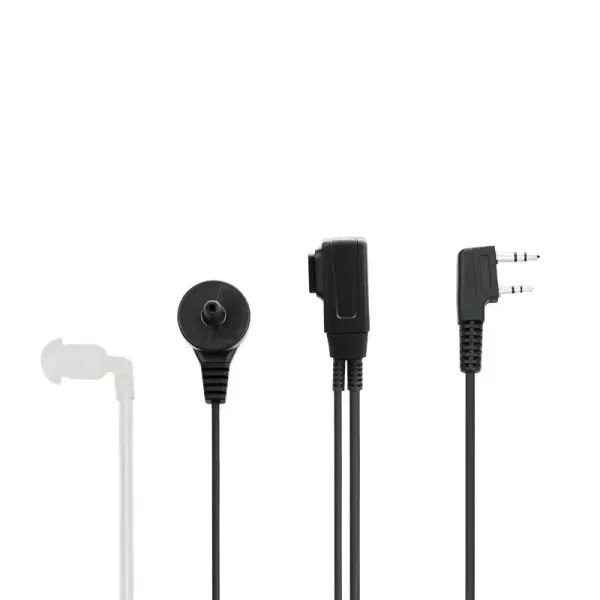2 Pin PTT MIC Headset Covert Acoustic Tube In-ear Earpiece For Kenwood TYT Baofeng UV-5R BF-888S CB Radio Accessories - Image 3