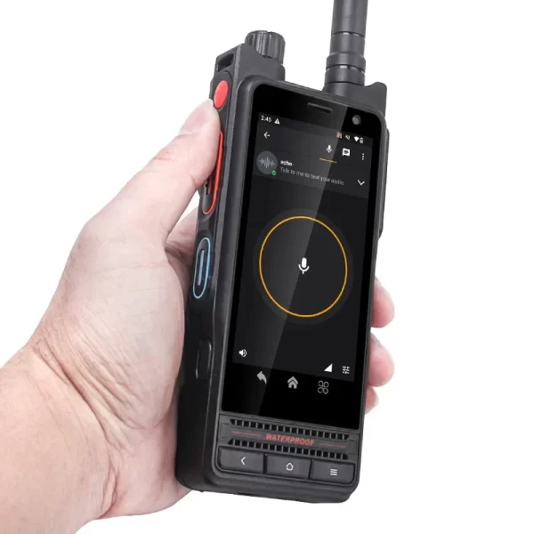 UNIWA P8 Android 14 Smart Zello Mobile Walkie Talkie 4 Inch HD+ Capacitive IPS Touch Screen Support NFC 5000mAh UHF  - Image 4