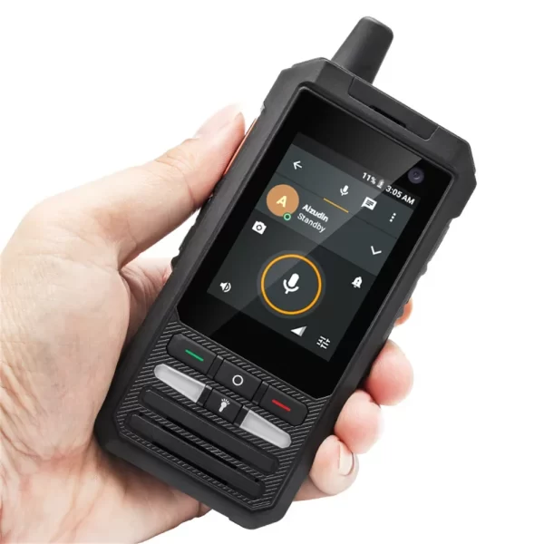 UNIWA F80S POC Walkie Talkie 4G Rugged Phone Spreadtrum Quad Core 1GB+8GB 5300mAh Battery 2.4Inch 1.4GHz Android 10 Mobile Phone - Image 4
