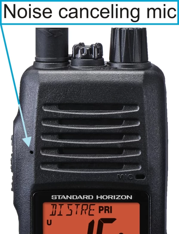Standard Horizon Handheld Marine VHF Radio Waterproof Intrinsically Safe w/NOAA HX400IS - Image 2