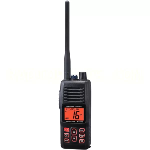 Standard Horizon Handheld Marine VHF Radio Waterproof Intrinsically Safe w/NOAA HX400IS