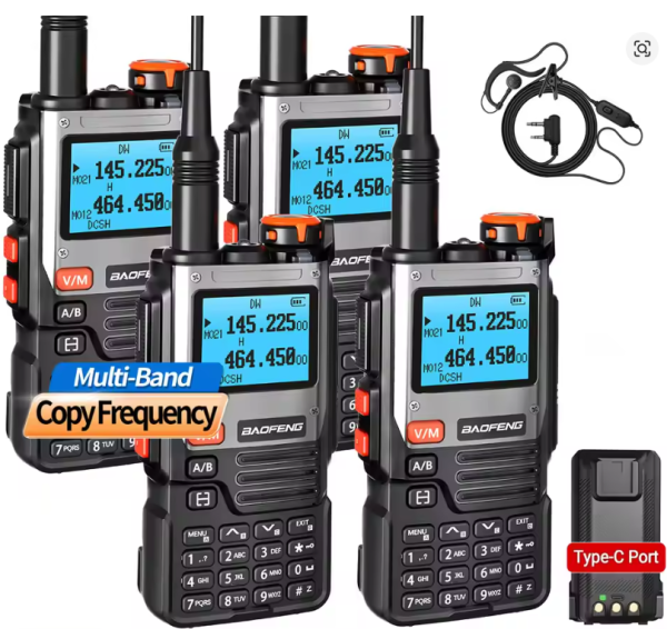 Free Shipping Wholesale BAOFENG K61 Ham Two way Radio - Image 6