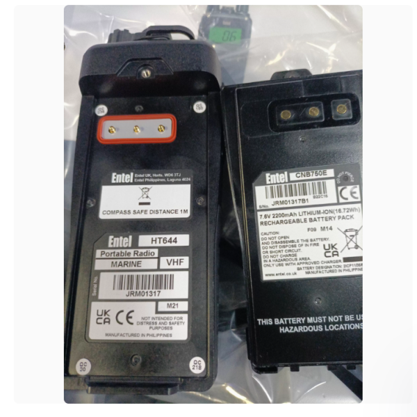 Entel HT644 VHF LCD Marine Two Way Radio - Image 3