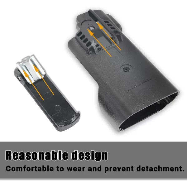 Walkie Talkie Clip Holster Carry Case Fit Motorola APX6000 APX8000 PMLN5709 PMLN5709A Holder Case Belt Clip Ham Two Way Radio - Image 4