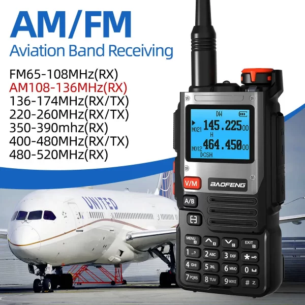Free Shipping Wholesale BAOFENG K61 Ham Two way Radio - Image 3