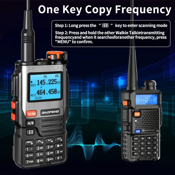 Free Shipping Wholesale BAOFENG K61 Ham Two way Radio - Image 4