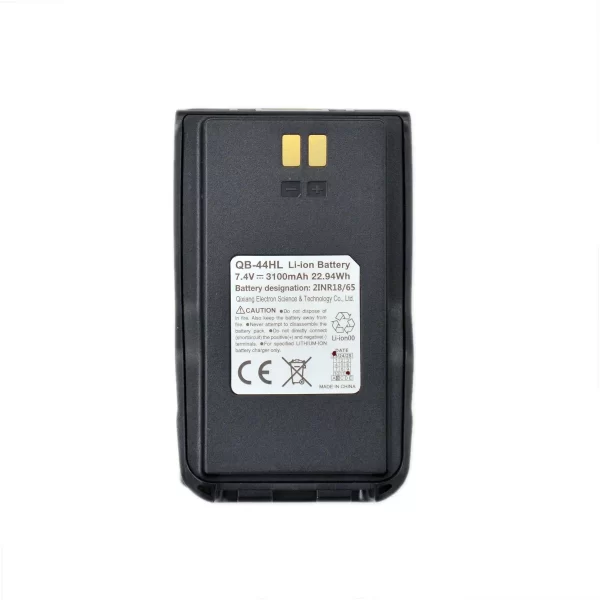 AnyTone QB44HL Li-ion Battery Optional USB C port 7.4V 3100mAh 22.94WH for AT868 AT878UV II Plus Series HAM Radio Accessory - Image 4