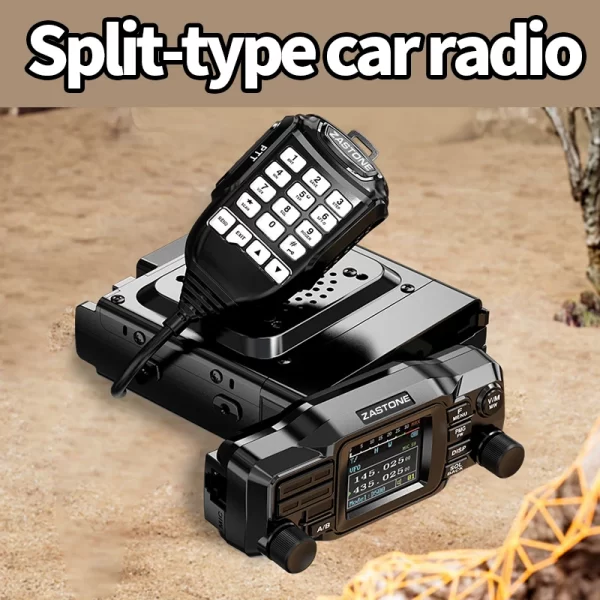 ZASTONE D500 25W Mini Mobile Car Radio HF Transceiver Aviation AM Frequency Decoding Outdoor Communication - Image 4