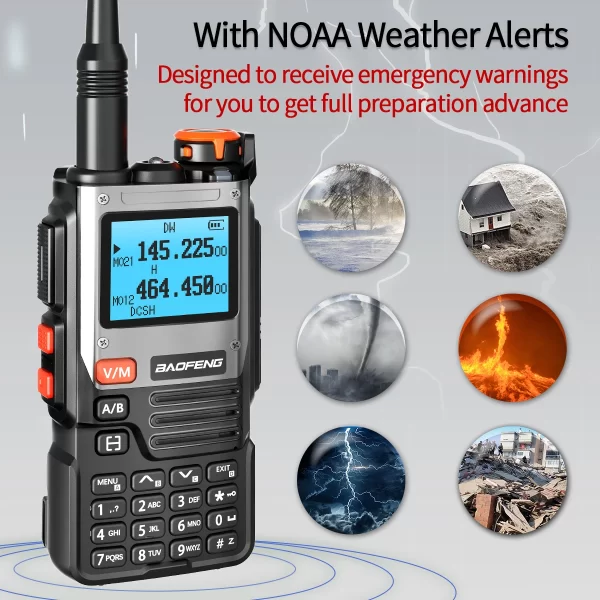 Free Shipping Wholesale BAOFENG K61 Ham Two way Radio - Image 5