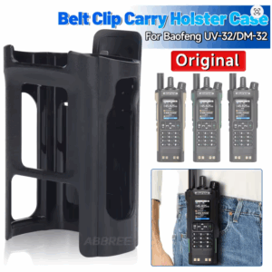 Baofeng UV-32 Walkie Talkie Belt Clip Hoster Original DM-32 Belt Holster Belt Holder Case with Clip For DM32UV Ham Two Way Radio