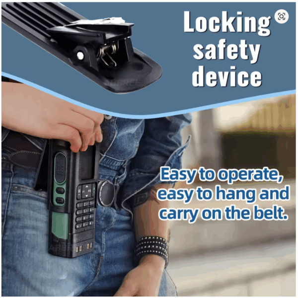 Baofeng UV-32 Walkie Talkie Belt Clip Hoster Original DM-32 Belt Holster Belt Holder Case with Clip For DM32UV Ham Two Way Radio - Image 4