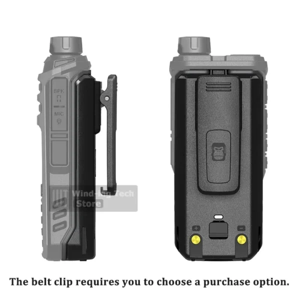 Quansheng TK11(5) Walkie Talkie Replacement Battery Back Clip Set 2500mAh Type-C Charging - Image 6