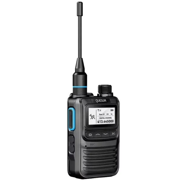 Quansheng M7 DMR Digital Mini Size Handheld Walkie Talkie 2W Output Power Long Range FM Analog Radio